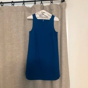 Ann Taylor Blue Mini Dress